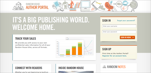 rh-autho-portal Random House Author Portal